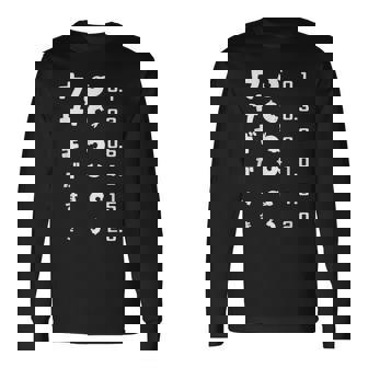 視力検査 ウサギがすき ウサギ 兎 うさぎ好き ウサギ好き ウサギの飼い主 うさぎの飼い主 うさぎ飼い おもしろ うさぎ 長袖Tシャツ - Kawaiitshirt