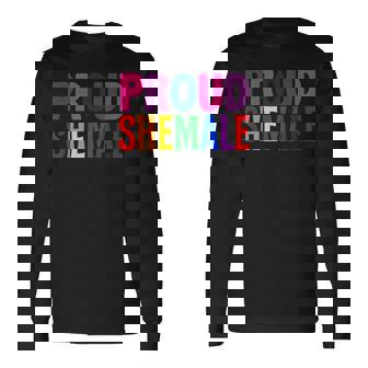 誇り高きシーメール レディーボーイ Lgbtq プライド 長袖Tシャツ - Kawaiitshirt