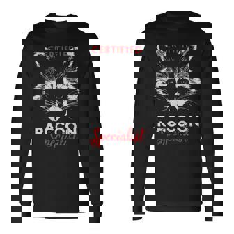 認定たぬきスペシャリスト 長袖Tシャツ - Kawaiitshirt