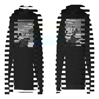 講演会のようす 長袖Tシャツ - Kawaiitshirt