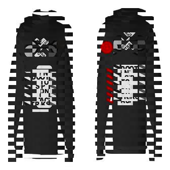 踏切サイン ハロウィン コスチューム 鉄道 電車 長袖Tシャツ - Kawaiitshirt