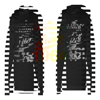 還暦 1964年6月生まれ 60歳 ヴィンテージ 長袖Tシャツ - Kawaiitshirt