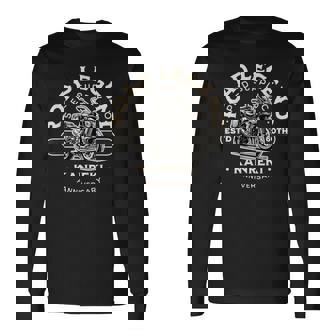 還暦祝い 伝説の60歳還暦ライダー 安全祈願 長寿 かっこいい 長袖Tシャツ - Kawaiitshirt