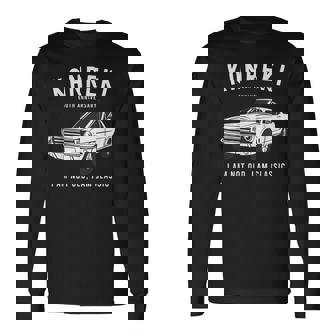 還暦祝い 車好き お父さん 男性 父の日 クラシックカー 60歳 I'm Not Old I'm Classic 長袖Tシャツ - Kawaiitshirt