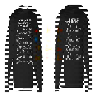 酒 面白いtシャツ 酒の種類 メンズ おもしろ 文字 面白い 服 飲み会 バー おもしろグッズ 文字tシャツ ネタ 長袖Tシャツ - Kawaiitshirt