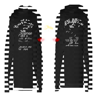 金婚式 結婚して50年の幸せな生活 長袖Tシャツ - Kawaiitshirt