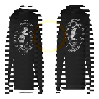 釣りを愛する人全てに北海道とかちの釣りを楽しんで欲しい 長袖Tシャツ - Kawaiitshirt