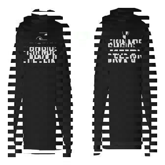 釣りモード フォーエバー オン アクティビティ パッション ホビー 長袖Tシャツ - Kawaiitshirt