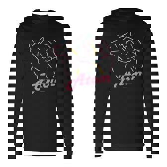 鉄腕アトム Lineアトム Ctezuka Productions 長袖Tシャツ - Kawaiitshirt