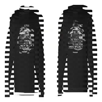 鉄道 面白tシャツ おもしろ 名言 蒸気機関車l 鉄オタ 撮り鉄 乗り鉄 メンズ グッズ ネタ 服 電車 長袖Tシャツ - Kawaiitshirt