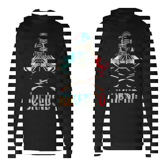 銃剣道 柔剣道 日本武道 長袖Tシャツ - Kawaiitshirt