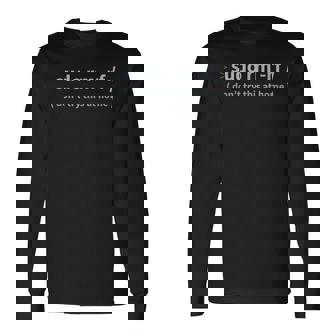 開発者udo Rm -Rf 長袖Tシャツ - Kawaiitshirt