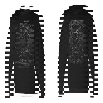 阿弥陀仏 ヴァジュラヤナ マントラ チベット仏教 長袖Tシャツ - Kawaiitshirt