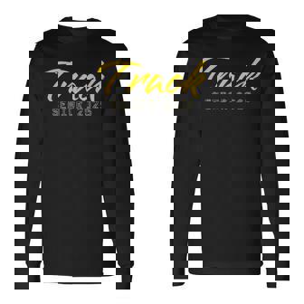 陸上競技 メンズ レディース キッズ トラック シニア 2025 長袖Tシャツ - Kawaiitshirt