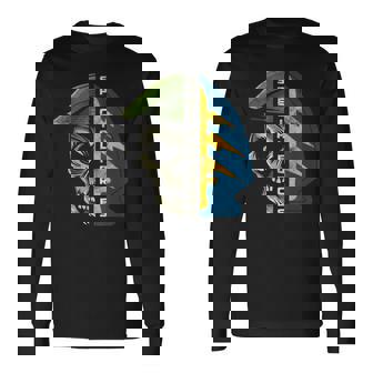 陸軍特殊部隊グリーンベレー帽スカルパッチ Oda ギフト 長袖Tシャツ - Kawaiitshirt