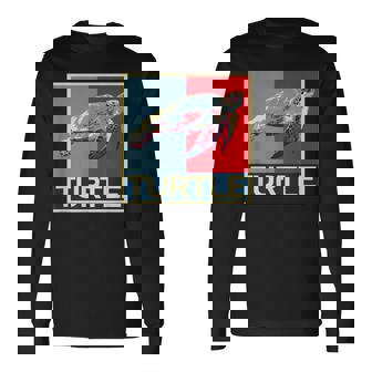 面白tシャツ 海 カメ 亀 おもしろ かわいい グッズ 服 ネタ メンズ オリジナル 夏 長袖Tシャツ - Kawaiitshirt