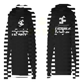 面白い 「頂き男子」おもしろギャグ-ジョーク 漢字 頂き男子 文字入り 長袖Tシャツ - Kawaiitshirt