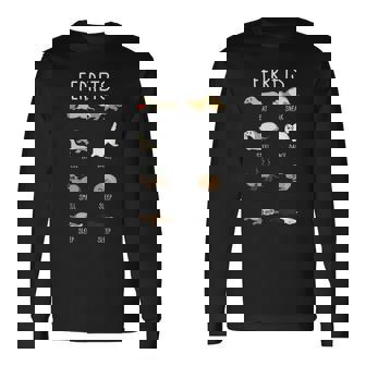 面白い フェレット シャツ ペット グルーミング 長袖Tシャツ - Kawaiitshirt