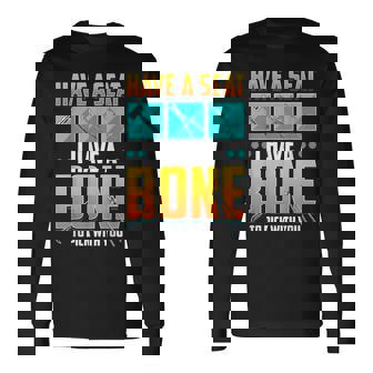 面白い 整形外科 医師 骨 整形外科 長袖Tシャツ - Kawaiitshirt