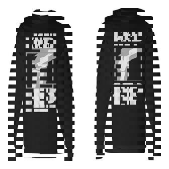 面白いacl膝手術 I Kneed Help 膝半月板ギフト 長袖Tシャツ - Kawaiitshirt