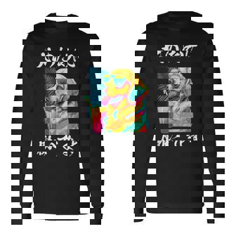 面白いtシャツ ゴールデンレトリバー イヌ わんこ メンズ 犬好き グッズ おもしろ 面白い 服 ネタ 長袖Tシャツ - Kawaiitshirt