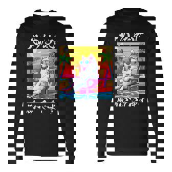 面白いtシャツ サモエド 犬 イヌ わんこ メンズ 犬好き グッズ おもしろ 面白い 服 ネタ わんこ 長袖Tシャツ - Kawaiitshirt