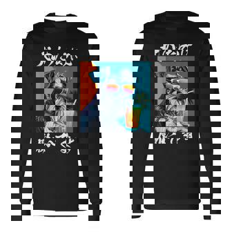 面白いtシャツ シュナウザー イヌ わんこ メンズ 犬好き グッズ おもしろ 面白い 服 ネタ わんこ 長袖Tシャツ - Kawaiitshirt