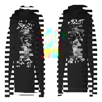 面白いtシャツ シーズー イヌ わんこ メンズ 犬好き グッズ おもしろ 面白い 服 ネタ わんこ 長袖Tシャツ - Kawaiitshirt