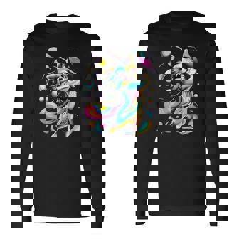 面白いtシャツ チワワ ゴルフ イヌ わんこ メンズ 犬好き グッズ かわいい おもしろ 面白い 服 ネタ 長袖Tシャツ - Kawaiitshirt