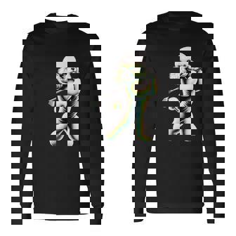 面白いtシャツ トイプードル ゴルフ イヌ メンズ 犬好き グッズ かわいい おもしろ 面白い 服 ネタ 長袖Tシャツ - Kawaiitshirt