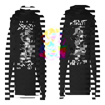 面白いtシャツ ビーグル イヌ わんこ メンズ 犬好き グッズ おもしろ 面白い 服 ネタ わんこ 長袖Tシャツ - Kawaiitshirt