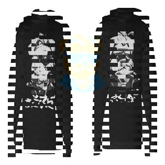 面白いtシャツ マルチーズ 犬 父 イヌ わんこ メンズ 犬好き グッズ おもしろ 面白い 服 ネタ 長袖Tシャツ - Kawaiitshirt