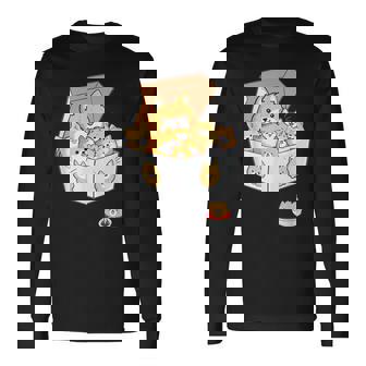 面白いtシャツ 柴犬 ナゲット イヌ わんこ メンズ 犬好き グッズ かわいい おもしろ 面白い 服 ネタ 長袖Tシャツ - Kawaiitshirt