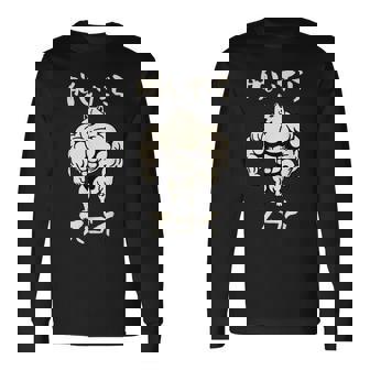 面白いtシャツ 柴犬 筋トレ 脱いだら凄い イヌ わんこ メンズ 犬好き グッズ おもしろ 面白い 服 ネタ 長袖Tシャツ - Kawaiitshirt