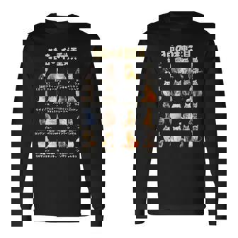 面白いtシャツ 猫 ネコ 猫の種類 メンズ 猫好き グッズ おもしろ 面白い 服 ネタ にゃんこ 猫の下僕 長袖Tシャツ - Kawaiitshirt