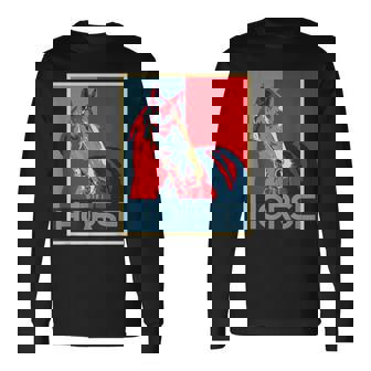 面白いtシャツ 馬 競馬 馬tシャツ レース 乗馬 ジョッキー 文字入り メンズ おもしろ 面白い 長袖Tシャツ - Kawaiitshirt