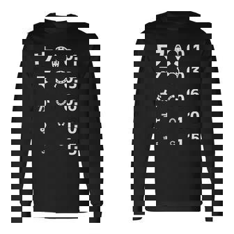 面白いtシャツ 馬tシャツ レース 馬 視力検査 乗馬 競馬 ジョッキー メンズ おもしろ 面白い ネタ 長袖Tシャツ - Kawaiitshirt