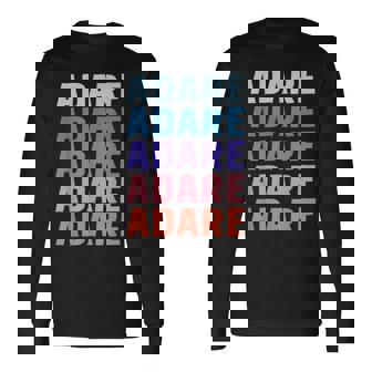 面白いギフトネーム Adare 名前入り 長袖Tシャツ - Kawaiitshirt