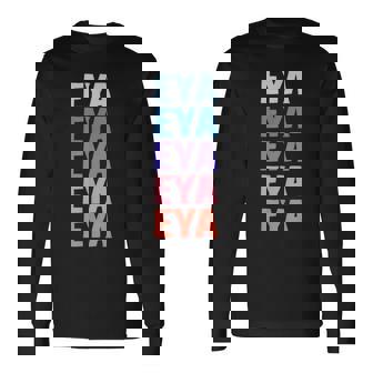面白いギフト名 Eya 名前入り 長袖Tシャツ - Kawaiitshirt