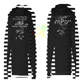 面白いクリスマス忍者ジンジャーブレッドマン 長袖Tシャツ - Kawaiitshirt