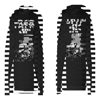 面白いトラクターギフト 男性 お父さん 男の子 農作業 服 恋人に 長袖Tシャツ - Kawaiitshirt