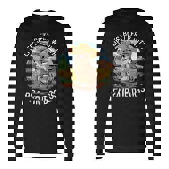 面白いプレーリードッグコスチュームtシャツ 長袖Tシャツ - Kawaiitshirt