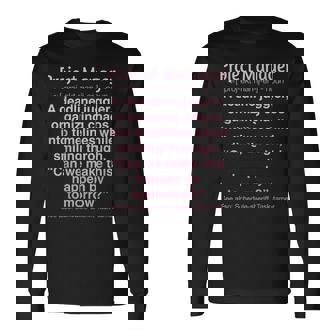 面白いプロジェクトマネージャー 長袖Tシャツ - Kawaiitshirt