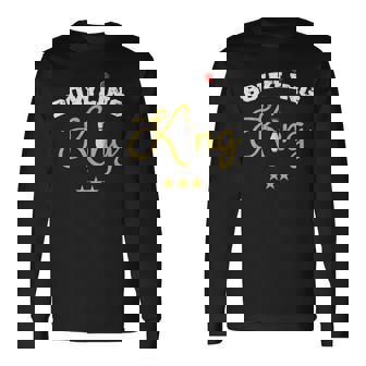 面白いボウラー ボーリング キングピン キングピン ボーリング チームギフト 長袖Tシャツ - Kawaiitshirt