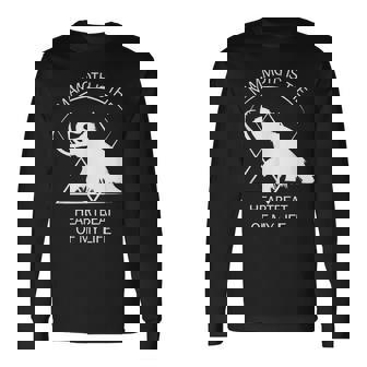 面白いマムート石器時代の氷河期デザイン 先史時代のデザイン 長袖Tシャツ - Kawaiitshirt