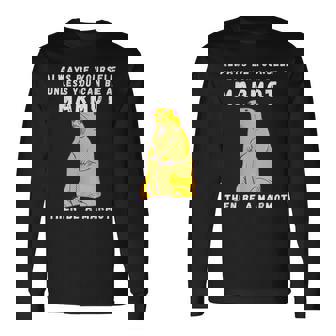 面白いマーモットヴィンテージ面白いことわざマーモット愛好家ジョーク 長袖Tシャツ - Kawaiitshirt