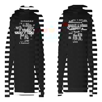 面白い植物の言葉 かわいい多肉植物 長袖Tシャツ - Kawaiitshirt