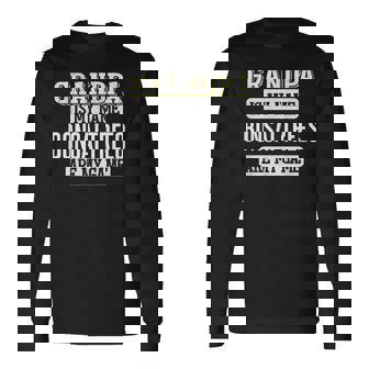 面白い盆栽の木 おじいちゃんへのギフト 父の日デザイン 長袖Tシャツ - Kawaiitshirt