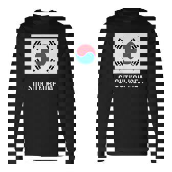 韓国国旗シャツ 長袖Tシャツ - Kawaiitshirt