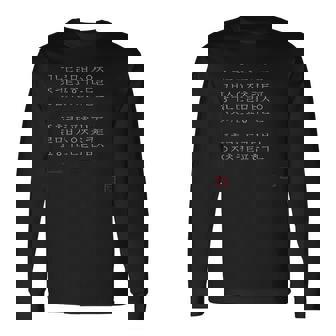 韓国語ハングルアルファベット白文字 長袖Tシャツ - Kawaiitshirt